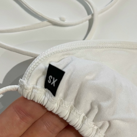 VERSACE SPORT white triangle bikini - Picture 9 of 10